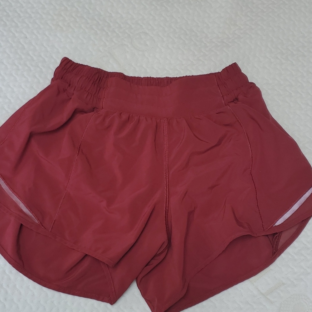 Lululemon shorts with built in underwear